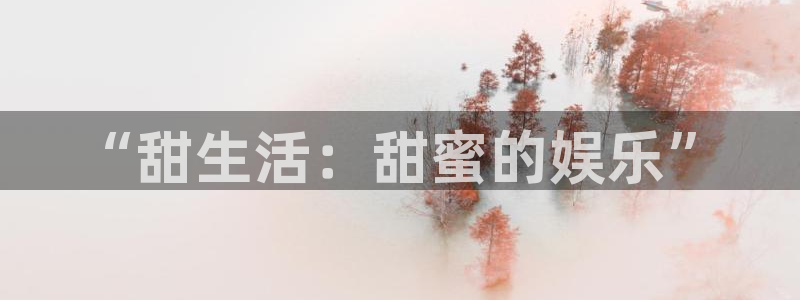 彩神vii官方：“甜生活：甜蜜的娱乐”